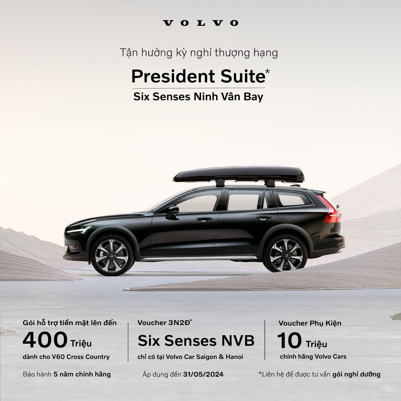 Khuyến mãi mới nhất của Volvo V60 Cross Country.