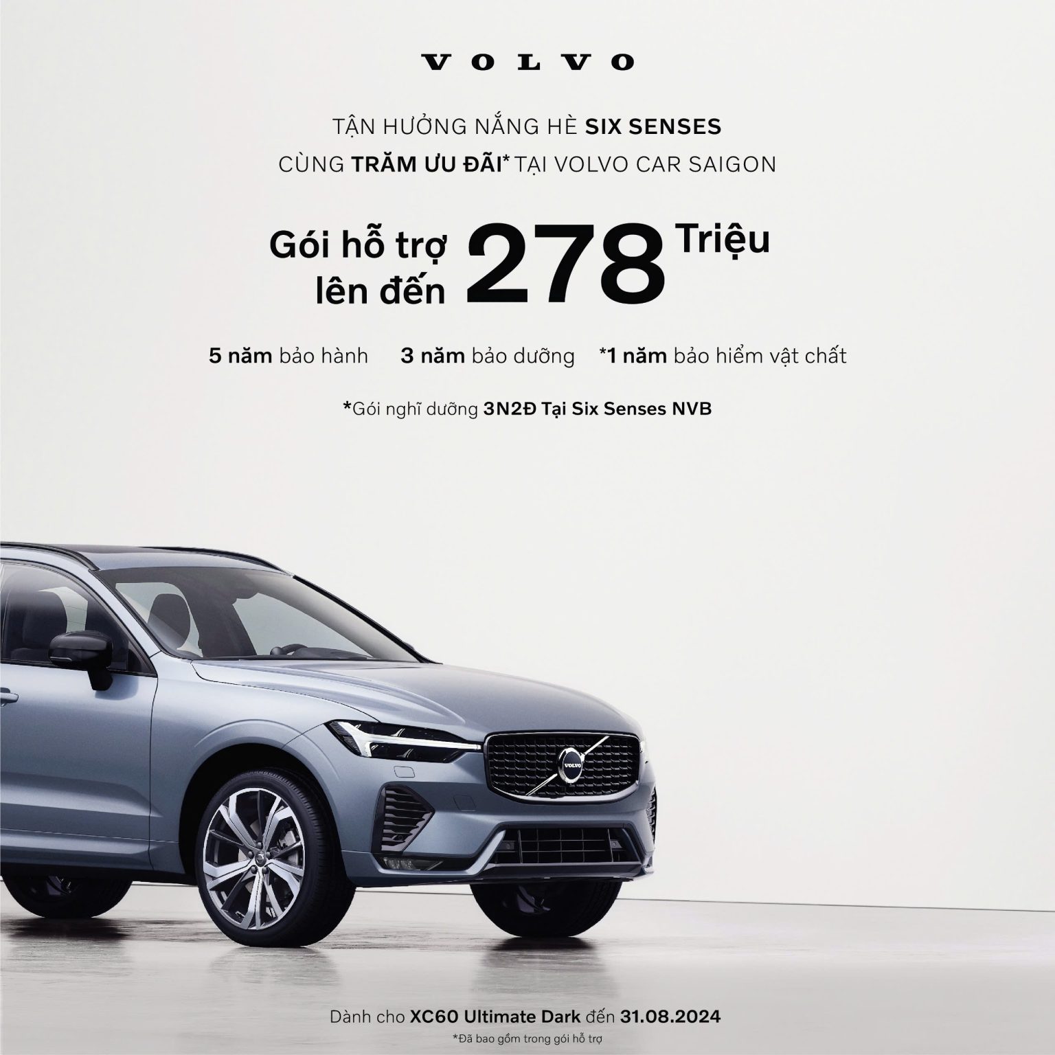 Khuyến mãi đầu tháng 8 của Volvo XC60